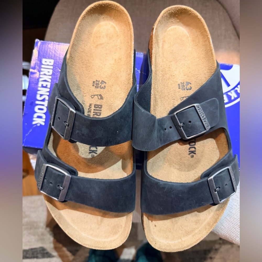 Birkenstock Dark Sandals with Buckles